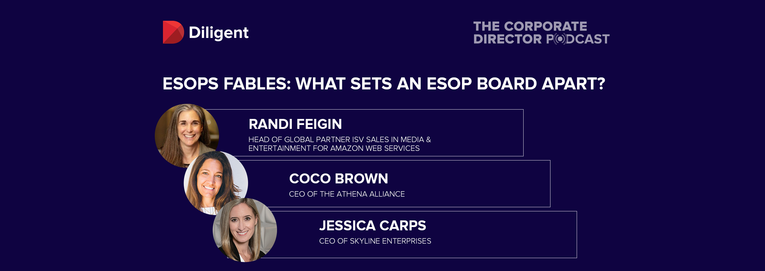 The Corporate Director Podcast, Episode 85 Cover. ESOPS Fables, What sets an ESOP board apart?