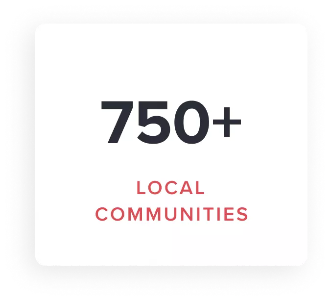 750 Local Communities
